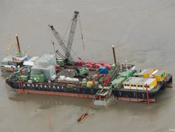 Norderney Riffgat Luftaufnahme